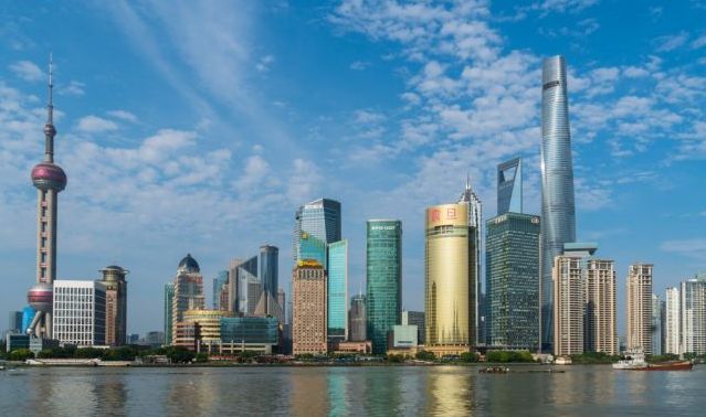 Stadtteil Pudong / Shanghai Image