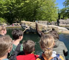 Ein tierisch spannender Ausflug - 5c im  Karlsruher Zoo