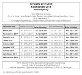 Ferienregelung 2024/25